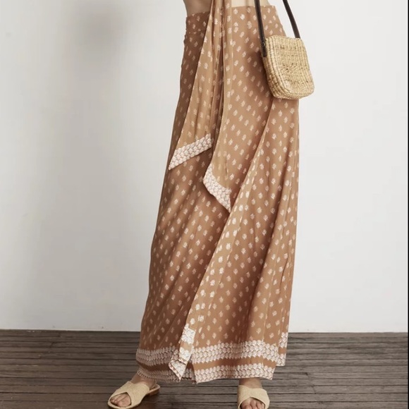 Faithfull the Brand Bianca Maxi Skirt - Picture 1 of 4